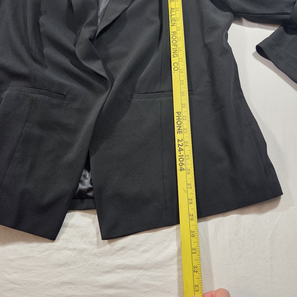 Torrid Classic Black Jacket Woman's 2 Large Office Casual Lightweight - Picture 9 of 12